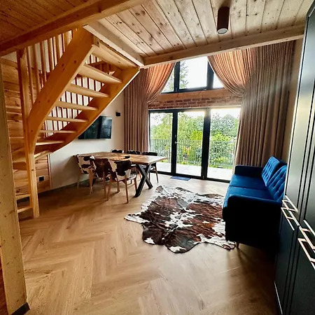 Ostoya Zawory -domki Premium ,strefa Relaksu, Basen Villa Zawory (Pomerania)