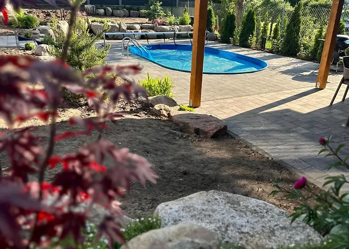 וילה Ostoya Zawory -domki Premium ,strefa Relaksu, Basen Zawory (Pomerania)