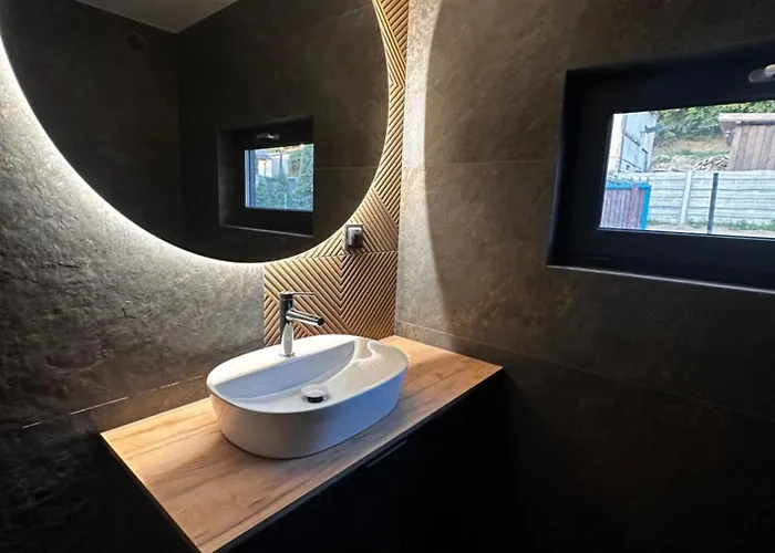 Ostoya Zawory -domki Premium ,strefa Relaksu, Basen * Zawory (Pomerania)