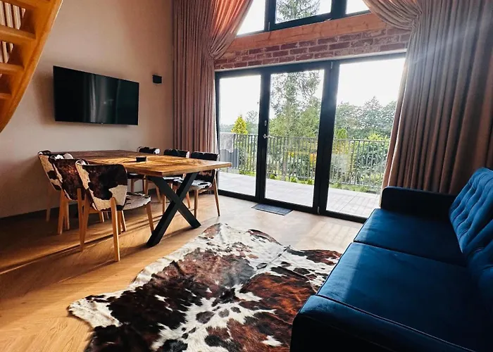 Ostoya Zawory -domki Premium ,strefa Relaksu, Basen * Zawory (Pomerania)