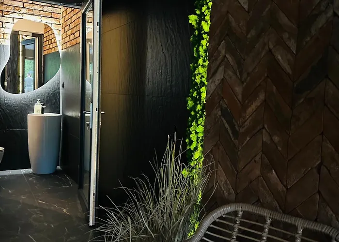 Ostoya Zawory -domki Premium ,strefa Relaksu, Basen Zawory (Pomerania)