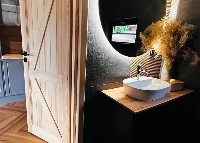 Ostoya Zawory -domki Premium ,strefa Relaksu, Basen * Zawory (Pomerania)