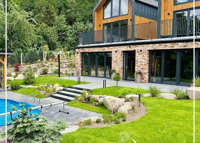 Villa Ostoya Zawory -domki Premium ,strefa Relaksu, Basen *