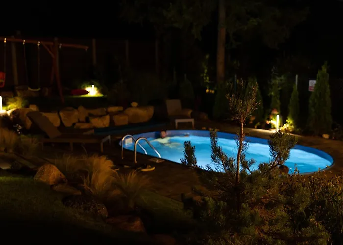 Ostoya Zawory -domki Premium ,strefa Relaksu, Basen