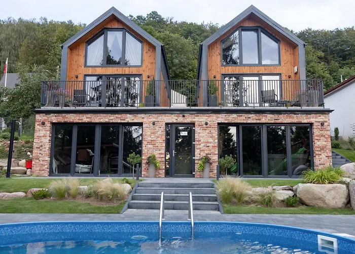 Villa Ostoya Zawory -domki Premium ,strefa Relaksu, Basen